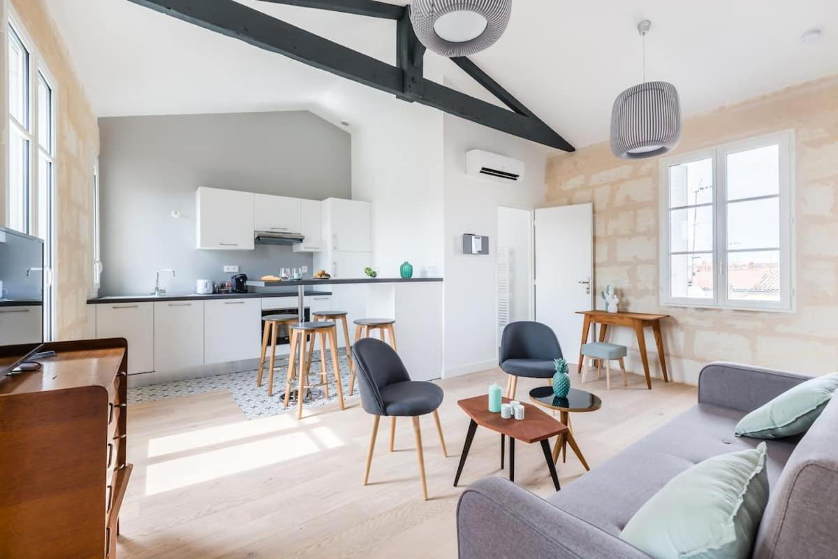 Magnifiques Appartements Climatises En Plein Coeur Des Chartrons Bordeaux Kültér fotó